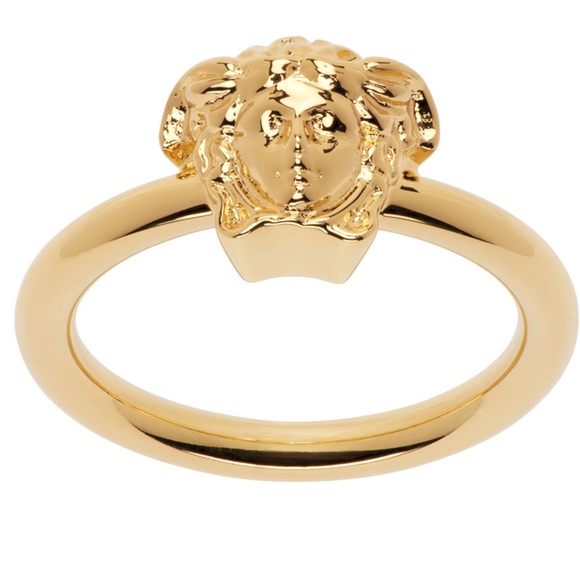 VERSACE Gold colour 'La Medusa' Ring - Picture 2 of 7